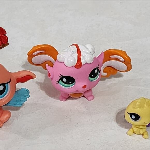 LPS LITTLEST PET SHOP bundle lot of winged Fairies 2835 2834 2837 - Picture 6 of 6